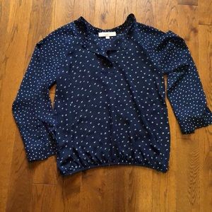 Women’s navy top